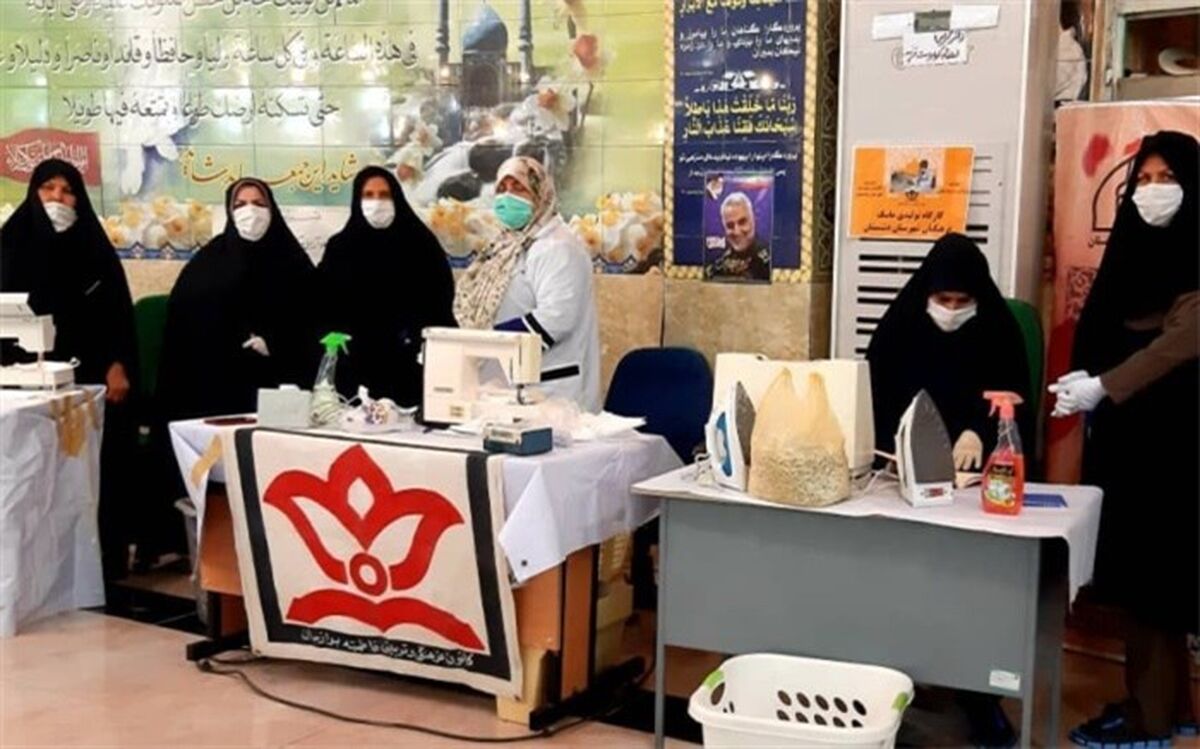 کانون‌های فرهنگی تربیتی با تولید ماسک به جنگ کرونا ویروس رفتند
