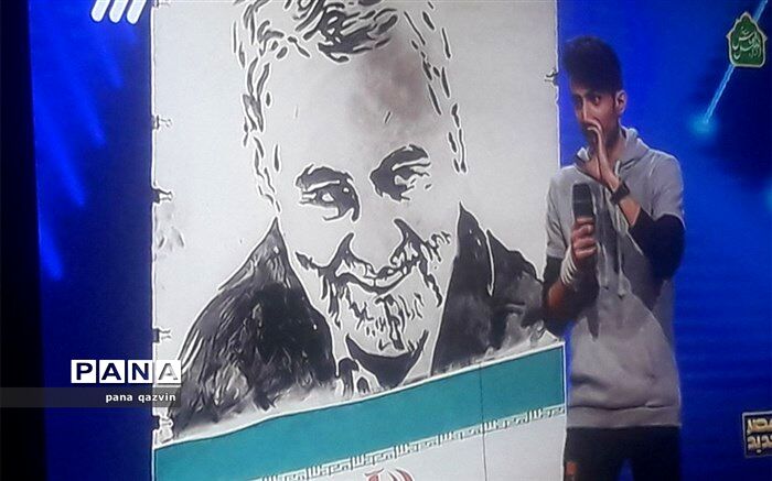 رحمانی نقاش تاکستانی به نیمه نهایی عصر جدید راه یافت