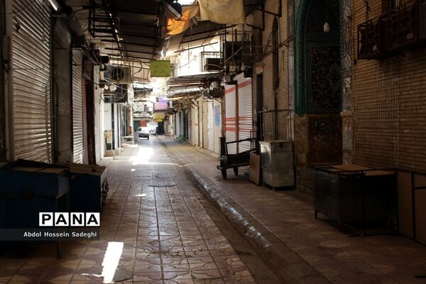 بازار بوشهر همچنان تعطیل است