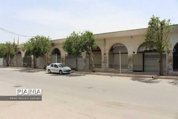 بازار بوشهر همچنان تعطیل است