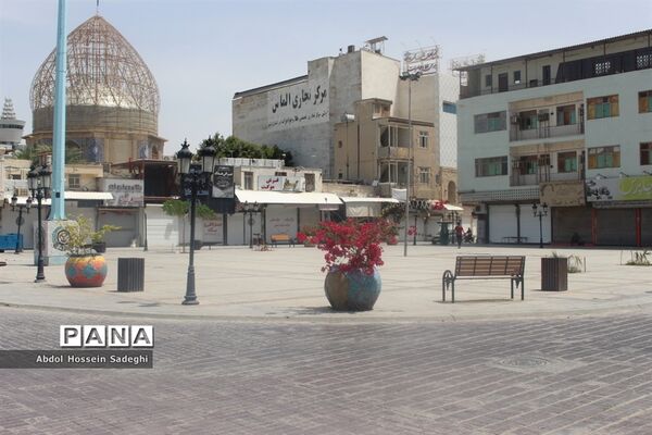 بازار بوشهر همچنان تعطیل است