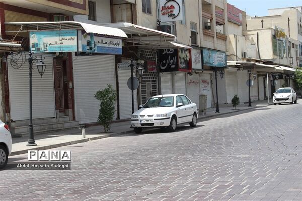بازار بوشهر همچنان تعطیل است