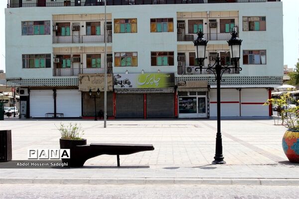 بازار بوشهر همچنان تعطیل است