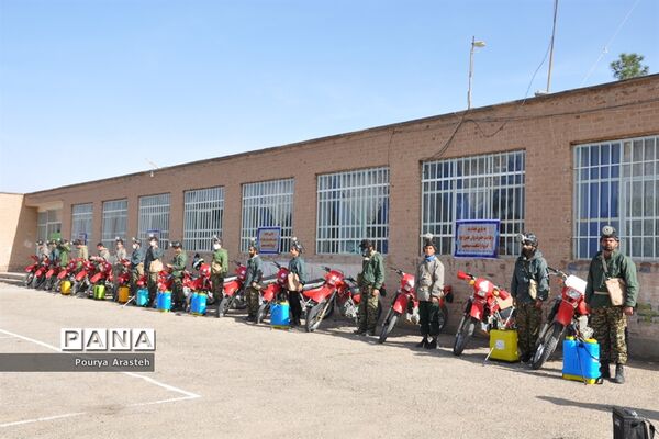رزمایش بیولوژیک درشهرستان خوسف استان خراسان جنوبی