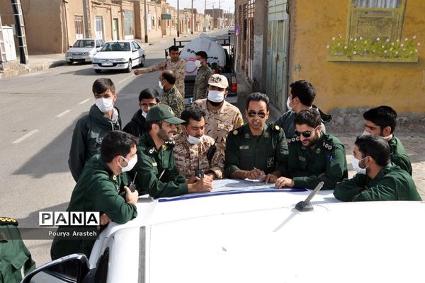 رزمایش بیولوژیک درشهرستان خوسف استان خراسان جنوبی