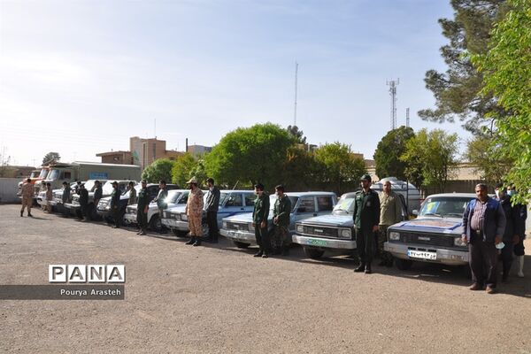 رزمایش بیولوژیک درشهرستان خوسف استان خراسان جنوبی