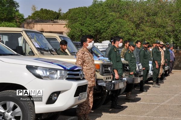 رزمایش بیولوژیک درشهرستان خوسف استان خراسان جنوبی