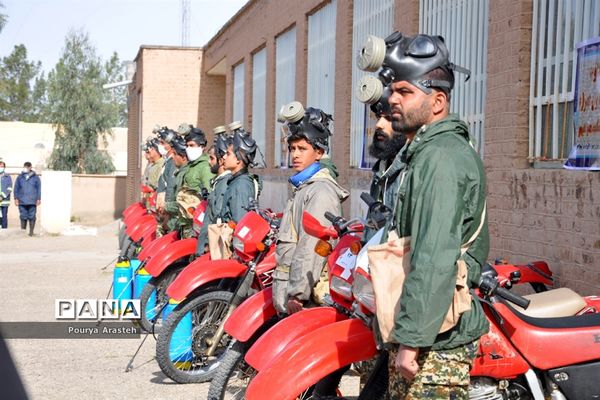 رزمایش بیولوژیک درشهرستان خوسف استان خراسان جنوبی