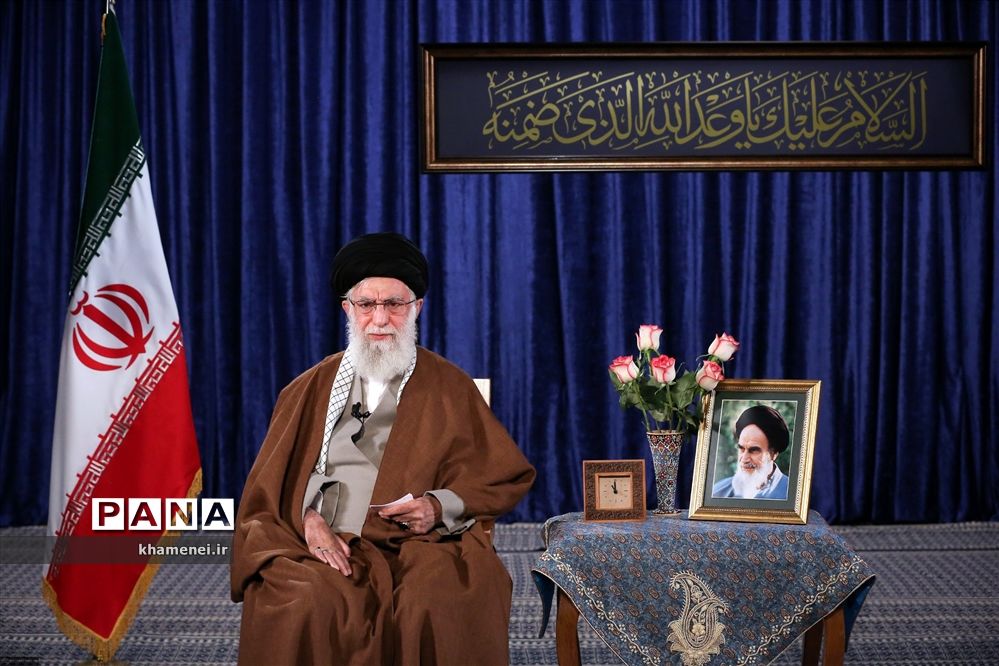 سخنرانی تلویزیونی  رهبر انقلاب اسلامی به مناسبت ولادت حضرت امام زمان(عج)