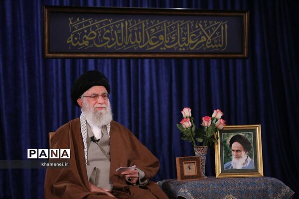 سخنرانی تلویزیونی  رهبر انقلاب اسلامی به مناسبت ولادت حضرت امام زمان(عج)