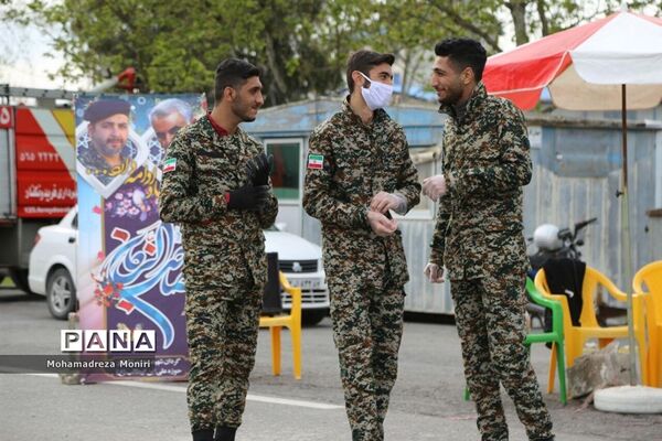 پخش شکلات جشن نیمه شعبان در فریدونکنار