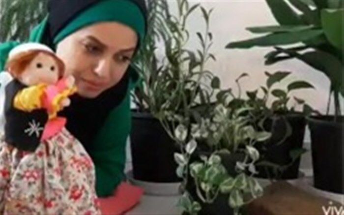 گفتگوی عروسک راز با جانایش