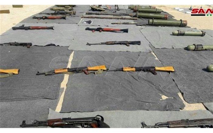 کشف تجهیزات نظامی ساخت آمریکا و غرب در مناطق حضور تروریست‌ها در سوریه