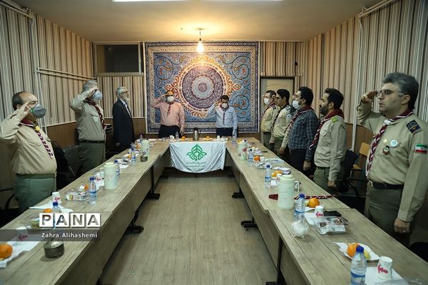 نشست هم اندیشی گروه تولید محتوای سازمان دانش آموزی شهر تهران