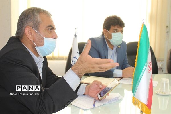 جلسه هماهنگی تولید محتوای الکترونیکی فرهنگی و هنری آموزش و پرورش استان بوشهر