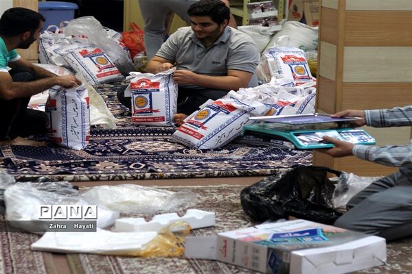 اجرای طرح کمک رمضانیه به روستاهای اطراف شهرستان امیدیه