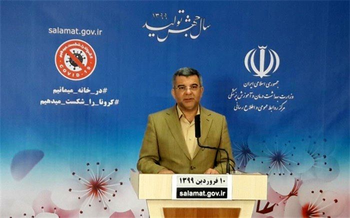 روند نزولی شیوع کرونا در کشور