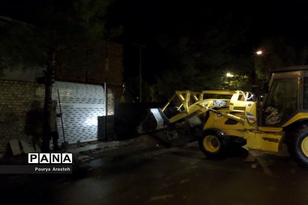 دفع سیل در مناطق محروم