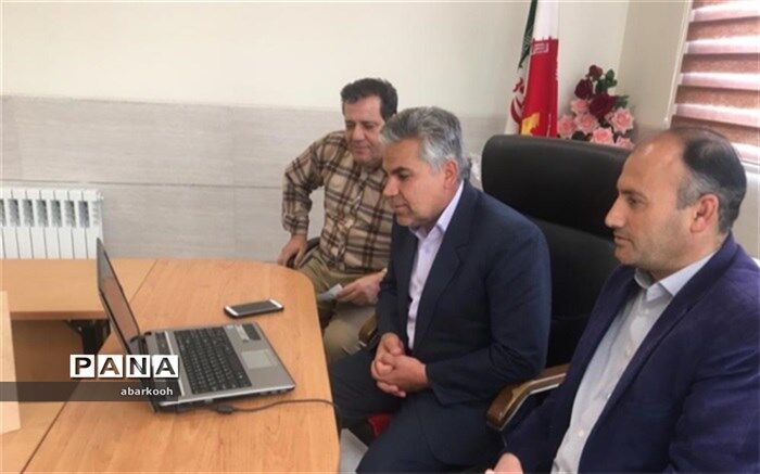 تداوم فعالیت های مجازی آموزش وپرورش شهرستان ابرکوه