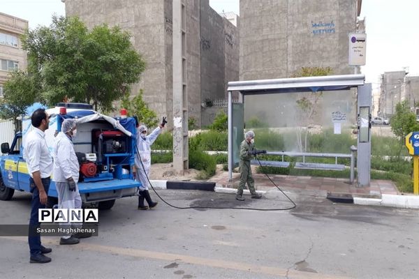 اقدامات اجرایی شهرداری اسلامشهر در راستای مبارزه با کرونا ویروس