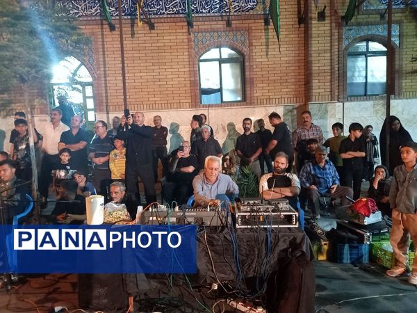 مراسم تعزیه خوانی شهادت حضرت عباس  در قیامدشت