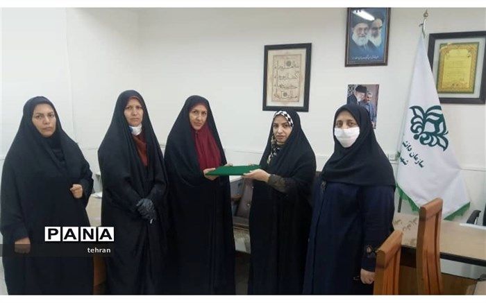 معارفه مدیر سازمان دانش آموزی آموزش و پرورش منطقه 17