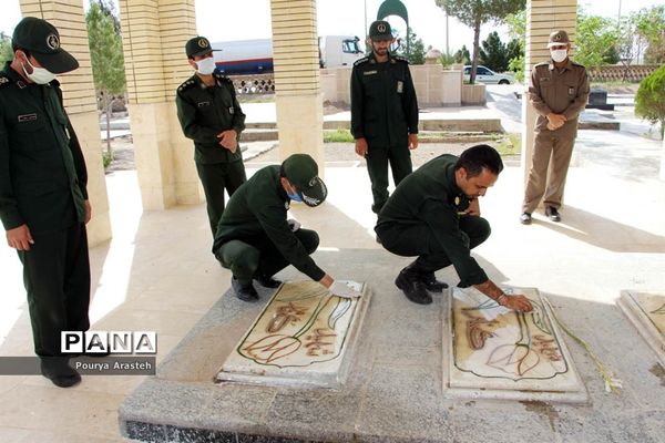 دیدارمسئولان  به مناسبت هفته سلامت در شهرستان خوسف خراسان جنوبی