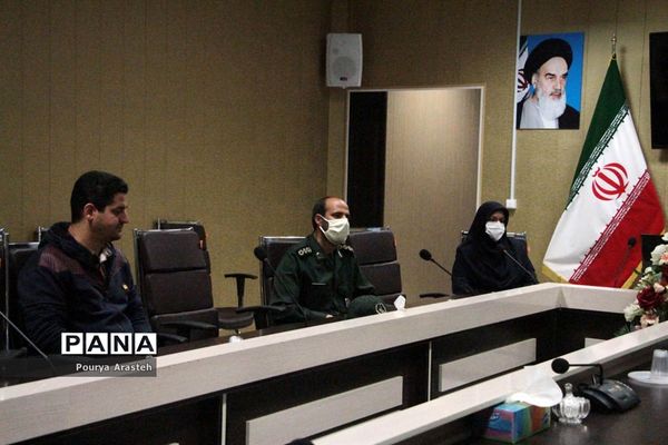 دیدارمسئولان  به مناسبت هفته سلامت در شهرستان خوسف خراسان جنوبی