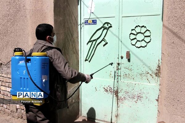 دیدارمسئولان  به مناسبت هفته سلامت در شهرستان خوسف خراسان جنوبی