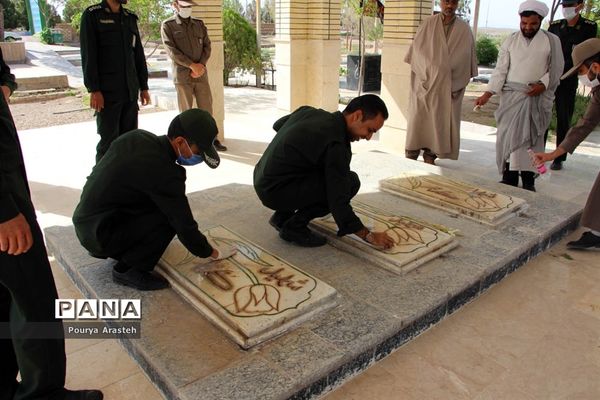 دیدارمسئولان  به مناسبت هفته سلامت در شهرستان خوسف خراسان جنوبی