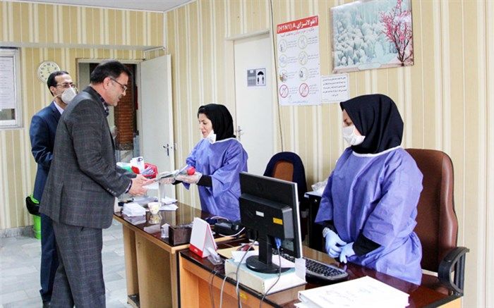 قدردانی مدیر آموزش و پرورش ناحیه یک از خدمات درمانگاه فرهنگیان همدان