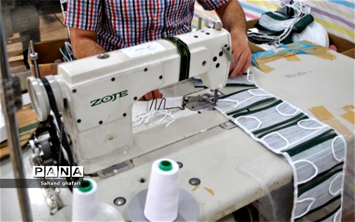 تبدیل کارگاه پوشاک به تولیدی ماسک در شهرستان میانه