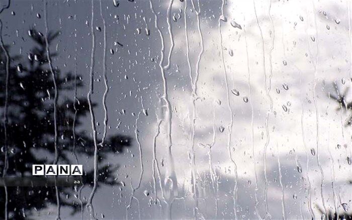 بارش باران در محورهای ۶ استان کشور