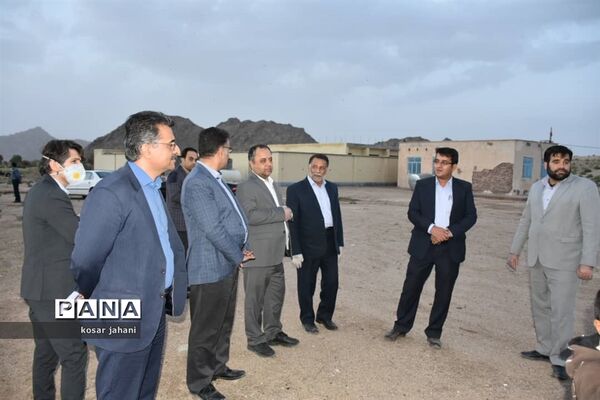 بازدید رئیس سازمان نوسازی مدارس کشور از پروژه های در حال ساخت سیستان وبلوچستان
