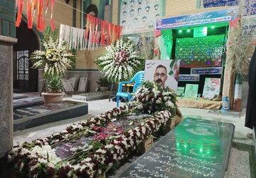 یادبود چهلمین روز شهادتِ خلبان شهید محمدصادق توانی
