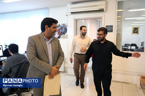 بازدید دبیر ستاد اجرایی‌سازی سند تحول بنیادین وزارت آموزش و پرورش از خبرگزاری پانا