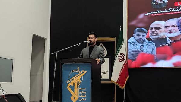 وداع با پیکر مقدس شهید مرزبان
