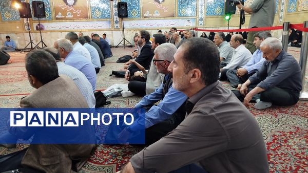 برگزاری آیین لاله‌های سفید در کرج 