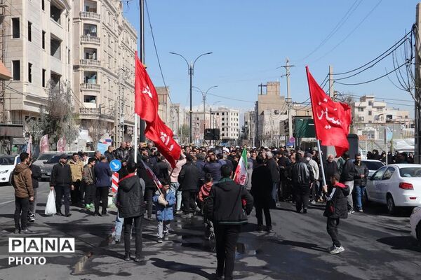 تشییع پیکر شهید حملات آمریکایی صهیونی، "شهید جواد انصاری" در باقرشهر 