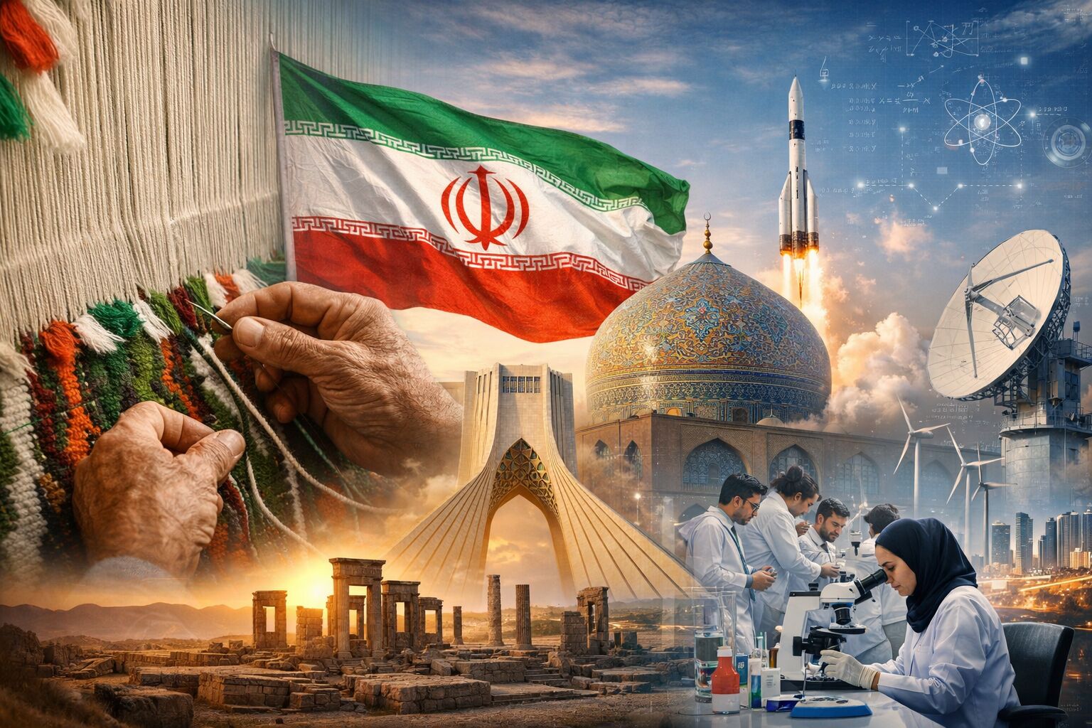 پیشرفت ایران بر شانه‌های اصالت و باور