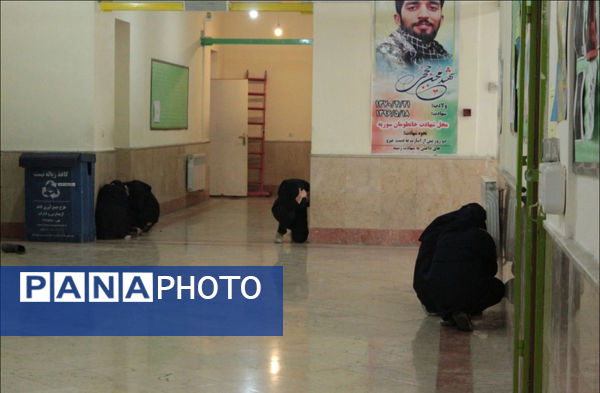 مانور زلزله در استان گلستان