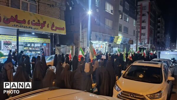 نوزدهمین تجمع خون‌خواهی مردم فردیس در پی شهادت قائد امت