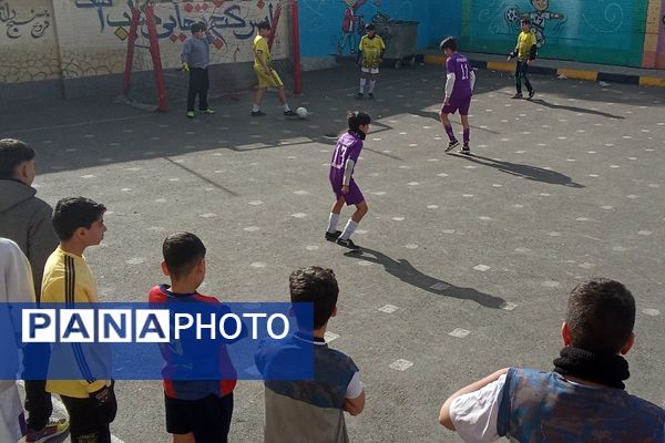 مسابقات ورزشی بین مدارس جام اقتدار ایران در دبیرستان برادران شهید قاسمی بهارستان ۲