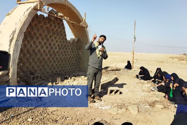 کاروان دل‌ها؛ سفر دانش‌آموزان دختر به دیار ایثار