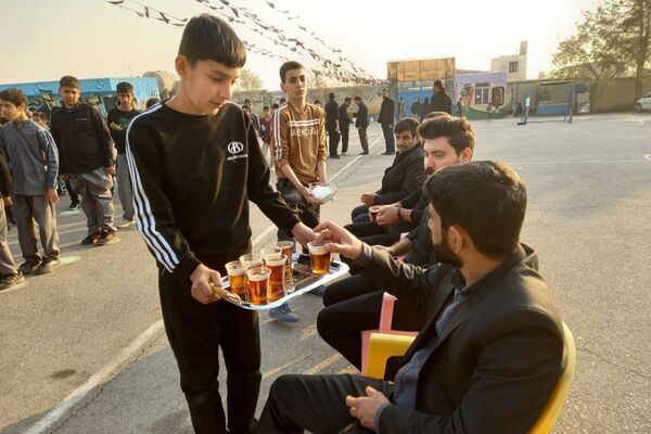 مراسم سوگواری حضرت فاطمه در دبستان هدایت ۲