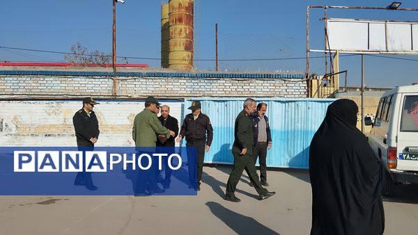 وداع با پیکر شهید گمنام در دبیرستان شهید عباسی یک مشهد