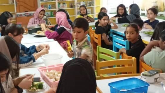 کارگاه«بازی کن، پیتزا بپز» در کانون پرورش فکری کودکان و نوجوانان حاجی آباد