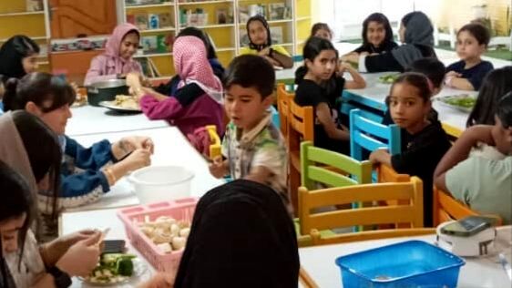 کارگاه«بازی کن، پیتزا بپز» در کانون پرورش فکری کودکان و نوجوانان حاجی آباد