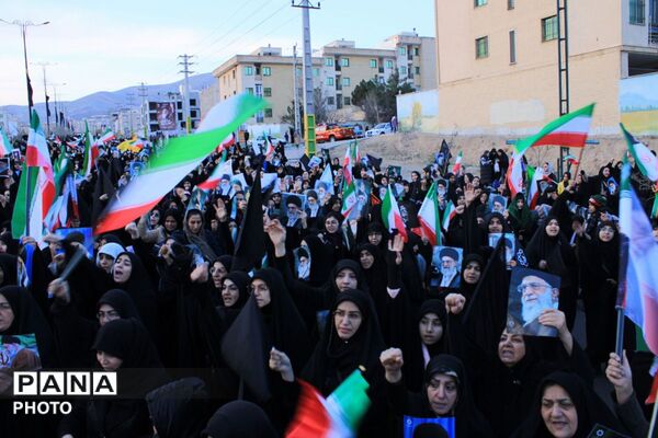 اجتماع خونخواهان و منتقمین شهادت حضرت آیت الله الامام شهید سید علی خامنه ای در پردیس