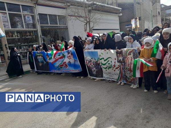 حضور پرشور مردم نسر در یوم‌الله ۲۲ بهمن؛ تجدید میثاق با آرمان‌های انقلاب